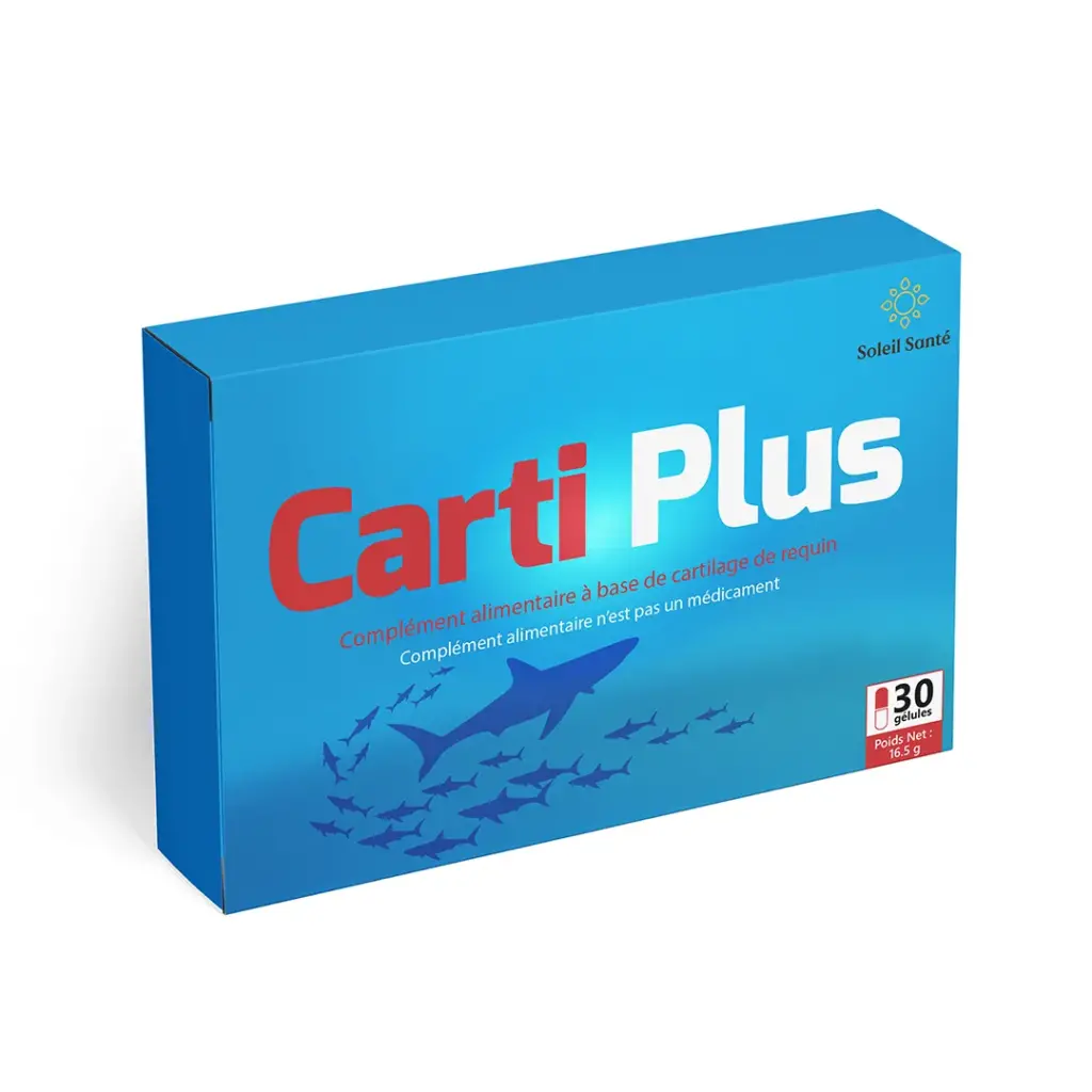CARTI PLUS Complément alimentaire pour le maintien d’une ossature et d’une dentition normales - Soleil santé.